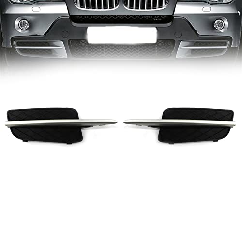 Rejilla de luz antiniebla para BMW X5 E70 2007-2009 parachoques delantero coche