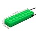 COCODE Sensory Chew Necklace for Boys Girls, 5 Pack Silicone Chew Pendant Training and Development Fidget Toy Chewing Necklace for Teething Babies, Autism ADHD SPD, Oral Motor, Autistic Children