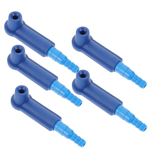MUSISALY 5Pcs Car Brake Fluid Exchange Tool Professional Oil Bleeder Connectors for Easy Brake Bleeding Cars and Trucks Durable Material Simple Installation Reliable