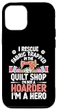 iPhone 14 Rescue Fabric Trapped In Quilt Shop Sewer Sewing Machine Day Case