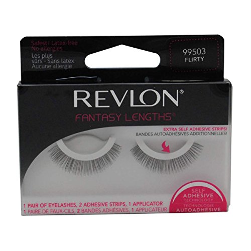 Revlon Fantasy Lengths Self Adhesive Lashes, Flirty.56 Ounce