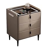 Lumière réglable en 3 couleurs : cette table de chevet sans fil dispose d'une lumière intelligente avec trois couleurs réglables : cool, naturel et chaud. Changez facilement de couleur en appuyant brièvement et réglez la luminosité en appuyant longuement sur le bouton.