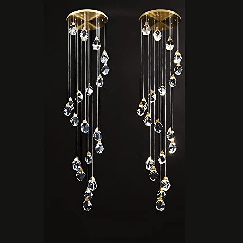 Ceiling-Light-Light-Luxury-Staircase-Chandelier-Crystal-Lamp-Post-Modern-Simple-Empty-Living-Room-Lamp-Duplex-Building-Villa-Building-Middle-Floor-Large-Chandelier-LED-Lamp-Size-214cm