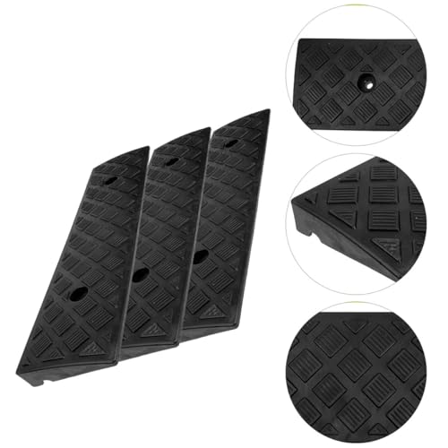 Rampas plásticas para bordillos 50x13x3 cm, 3 piezas miniatura 6