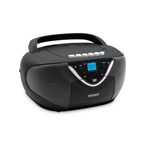Metronic 477131 Radio CD / MP3 Cassette, Negro