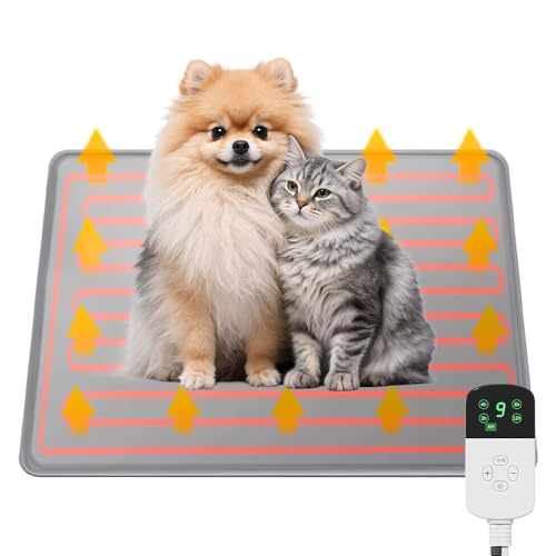 Mineup 40 X 70cm Tappetino Riscaldante Per Cani E Gatti,