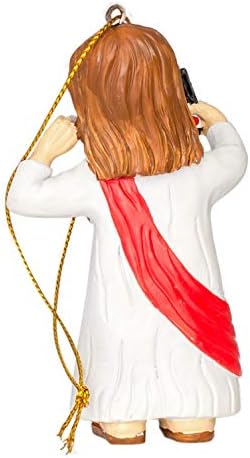 Assorted Funny Christmas Tree Ornaments Decoration Jesus Selfie