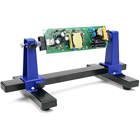 MMOBIEL Adjustable PCB Holder Circuit Board Holder Tool for Circuit Board Soldering Desoldering, Repair Tool 360° Degree Rotation Cover