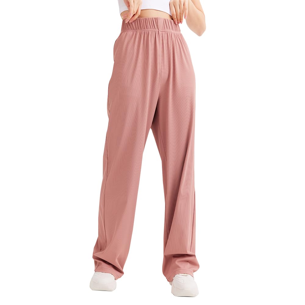 Womens Wide Leg Pants Summer Lounge Pants Street Casual Trousers for Woman UPF50 Pants