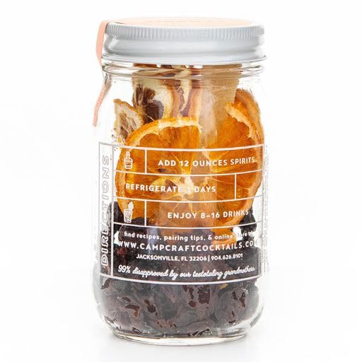 Miniatura 5 de Camp Craft - Mezcla de cóctel - Sangria  Kit de infusión de mezcla de bebidas premium con frutas deshidratadas, hierbas y azúcar vegano  Mezclador