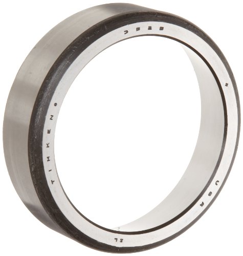 Timken 3525 Tapered Roller Bearing Outer Race Cup, Steel, Inch, 3.438
