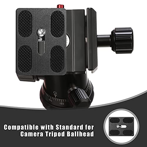 Frienda FD-FRIENDA-W886 2 Pieces Metal Quick Release Plate With 1/4''-20 Camera Screw Tripod Mount Plate Fits Standard For Dslr Camera Tripod Ball Head thumb #4