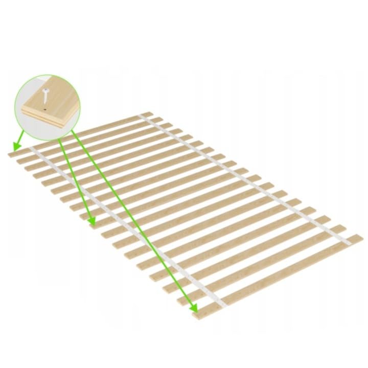 Lattenrost 80 x 200 cm 22 Lattenrost – Bild 4