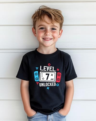 Birthday Boy Shirt Toddler Boys Birthday Shirts Gifts 2nd 3rd 4th 5th 6th 7th 8th Short Sleeve Cotton T-Shirt3