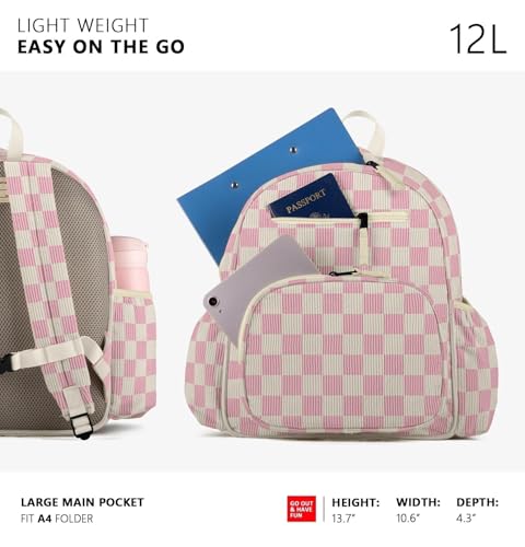 Image of atgark Corduroy Toddler Backpack for Girls Boys: Preschool Kindergarten Backpack - Cute Kids Backpacks for Girls Boys