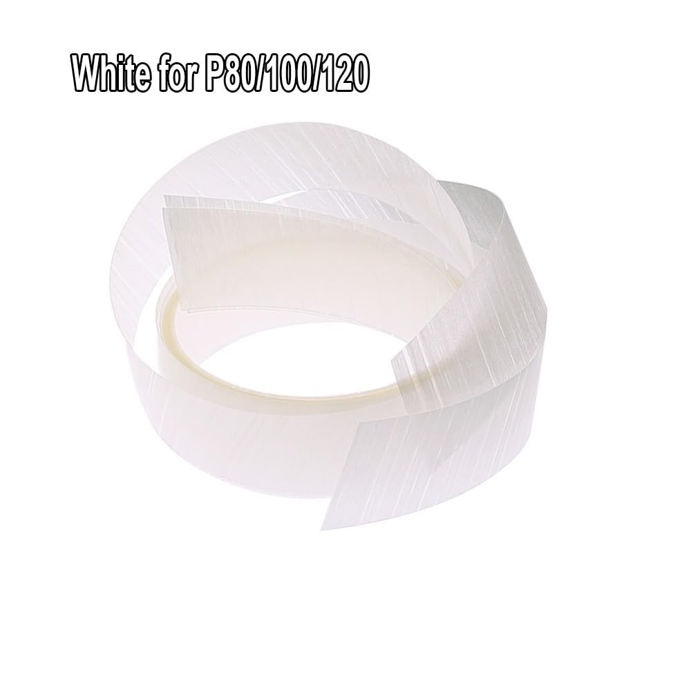 5 m Verbindungsband for Stoßfugen-Schleifband (Color : White Medium)