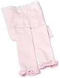 Jefferies Socks Baby Girls' Country Kids Ruffle Rhumba Capri Tights, Pink, 12-24 Months
