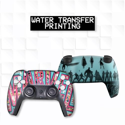 Image of Marrvel Custom PS-5 Controller Wireless compatible with Play-Station 5 Console by BCB Controllers | Proudly Customized in USA with Permanent HYDRO-DIP Printing (NOT JUST A SKIN)