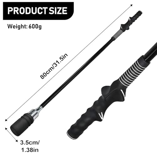 Entraîneur de swing de golf bâton d'échauffement contre les défauts de grip - 5