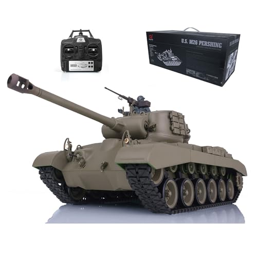 TOUCAN RC HOBBY Pro.Edition RTR 2.4Ghz Henglong 1/16 TK7.0 Plastic M26 Pershing RTR RC Tank...