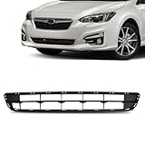 Front Bumper Lower Grille for Subaru Impreza 2017 2018 2019 Accessories, Front Bumper Lower Grille Intake Cover Kit, Bumper Front Mesh Grille Grid Grill Guard Replacement Gloss Black