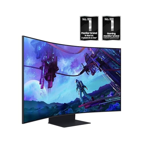 Samsung Odyssey Ark 55" 4K 165Hz Curved Monitor