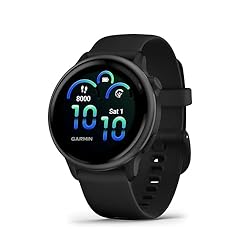Garmin Vívoactive 6, Smartwatch con GPS, Pantalla ...: Diseñado con una brillante pantalla AMOLED, obtén una imagen más completa de tu salud, gracias a la duración de la batería de hasta 11 días en modo smartwatch Body Battery te ayuda a saber cuándo estás cargado o necesitas descansar, con información a...