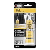 LOCBONDSO 50g Tire Repair Glue, Sidewall Tire Repair Kit, Rubber Cement Tire Repair, Black Tire Glue Sidewall Repair for Bike, Cars, Motorcycle, Tractor