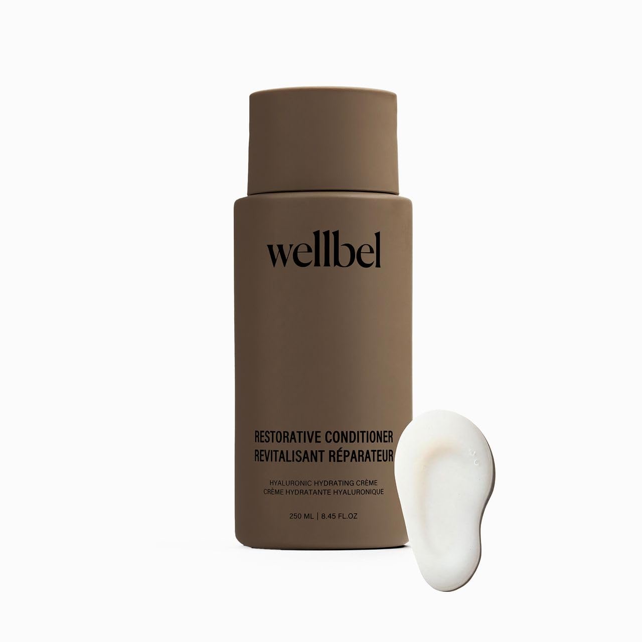 Restorative Conditioner – Lightweight Hydrating Conditioner with Hyaluronic Acid & Peptides – Frizz Control for All Hair Types – Sulfate-Free,