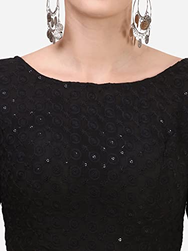 Oomph! Women Hakoba cotton high neck Blouse (pack of 1)