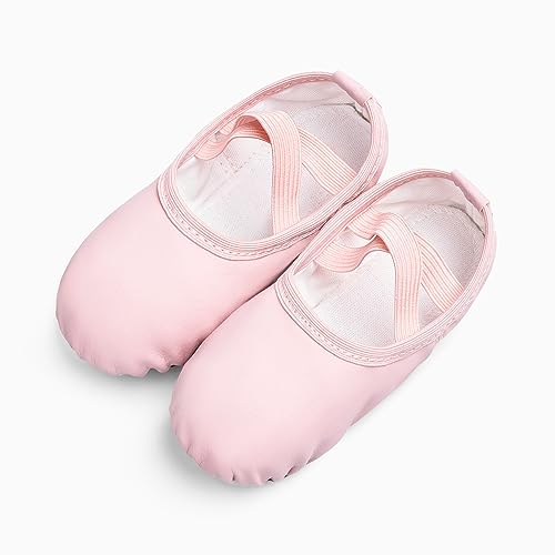 Stelle Pantufas de balé para meninas, Rosa claro, 5 Toddler