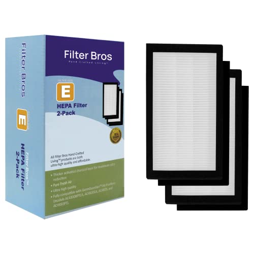 FLT4100 HEPA Replacement Filter E compatible with GermGuardian AC4100 Home Air Cleaner Purifiers, AC4100CA / AC4150BL