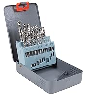 Sealey Left-Hand Spiral Drill Bit Set 19pc - AK8190