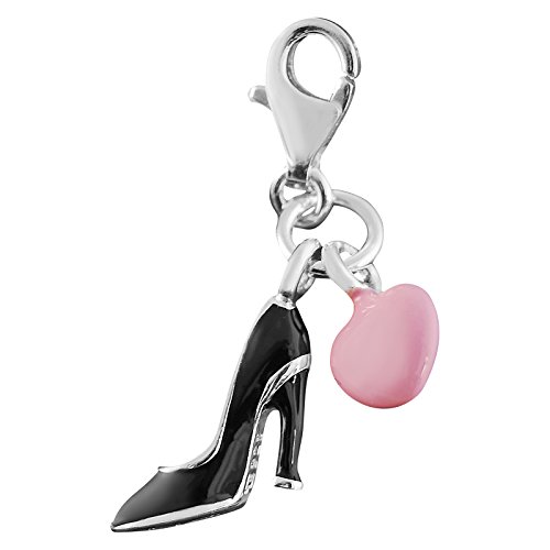 Charm Thomas Sabo plata original de corazón y zapato para colgantes de mujer