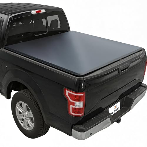 Albott 5.5 FT Soft Roll-up Truck Bed Tonneau Cover for 20042026 Ford F-150 Tonneau Cover for F150 Fits Styleside/Fleetside Bed Black