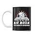 Mug Boxe Cadeau Tasse Humour Boxeur et Boxeuse Personnalisée