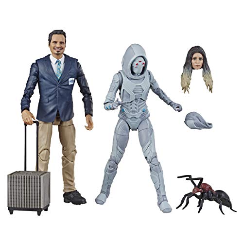 Marvel Legends Series Ant-Man & The Wasp 6"-Scale Movie-Inspired X-Con Luis & Marvel’s Ghost Collectible Action Figure 2 Pack #TOP1