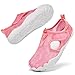 Racqua Girls Water Beach Pool Shoes Boys Swimming Aqua Outdoor Sea Kids Boat Shoe Slip-On Quick Dry Breathable Indoor Lightweight Shoes Pink 13