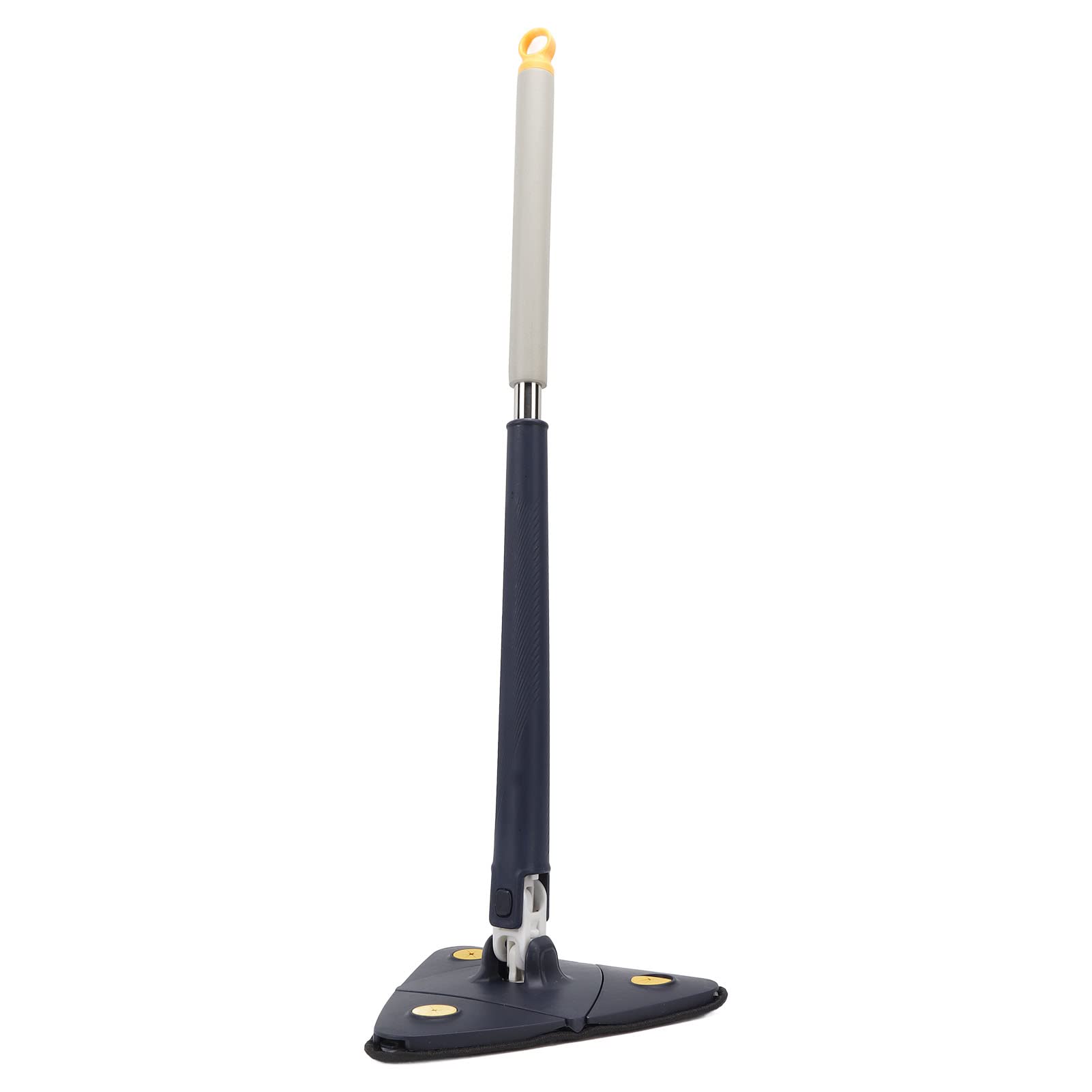 Balai triangulaire extensible avec tête 360 en acier pour nettoyage maison