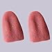 OUERMAMA 2 Pcs Halloween Fake Tongue False Tongue Horrific Tongue Prop Tricks Tongue Toys,Prop Tricks Tongue Toys,Realistic Fake Tongue, Comedy Magic Trick Accessories