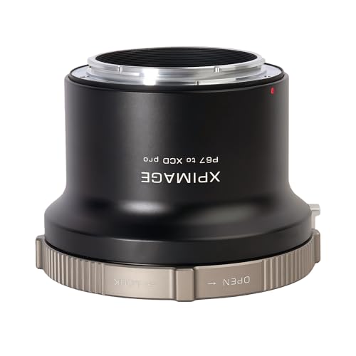 XPIMAGE Anillo Adaptador de Montura de Lente Compatible con Lente Pentax 67 a cámara Hasselblad X System XCD X1D X2D - imagen 4