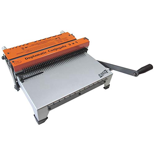 Encadernadora de Wire-o Conjugada Furo Quadrado 3x1 15fls