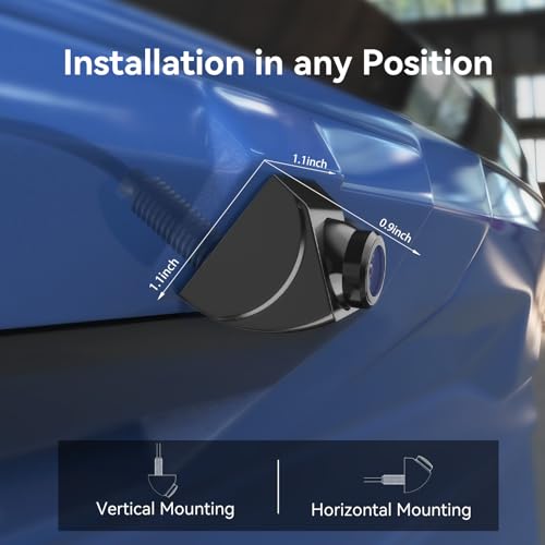 image for eRapta Backup Camera 1080P Night Vision, 360° Rotatable Reverse Backu
