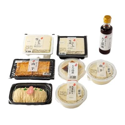 だし醤油で食べたいお豆腐セット(伏見屋)