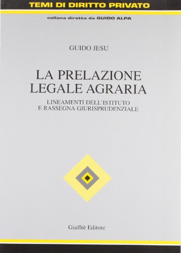 Prelazione legale agraria.