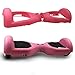COLORWAY Coque Housse de Protection Silicone pour Hoverboard 6.5 Pouces, Gyropode 2 Roues Balance Scooter (Rose)