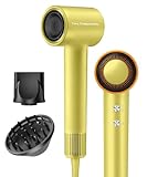 Hair Dryer Negative Ion, Professional Blow Dryer with High Speed Motor, 200 Million Ions, Low Noise, Portable for...