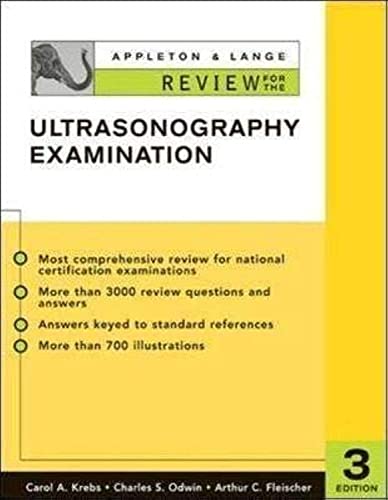 Appleton & Lange Review For The Ultrasonography Examination (Appleton & Lange Review Book Series) #TOP1