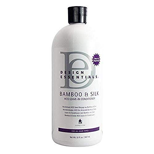 Design Essentials Bamboo & Silk Hco Leave-in Conditioner For All Hair Types