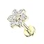 Gold tone/Clear